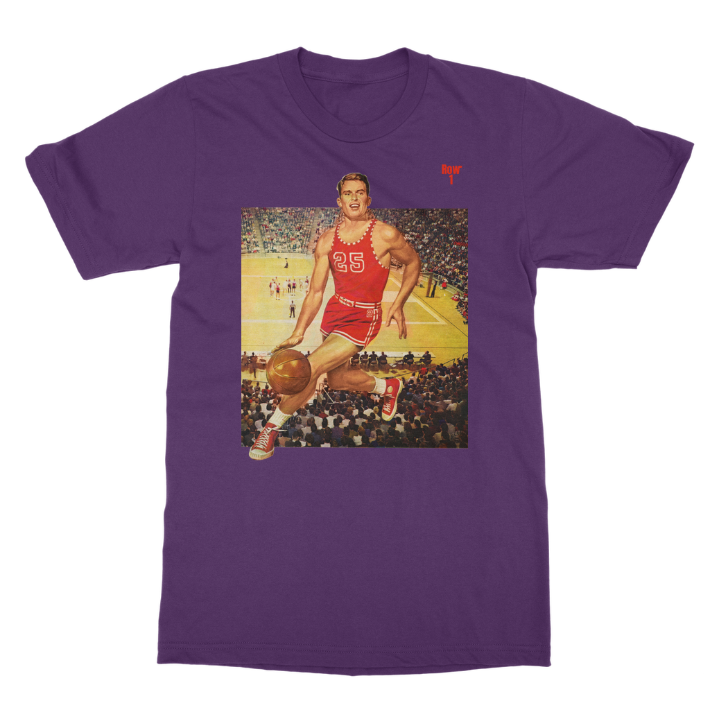 1962 Basketball Row 1 Classic Adult T-Shirt