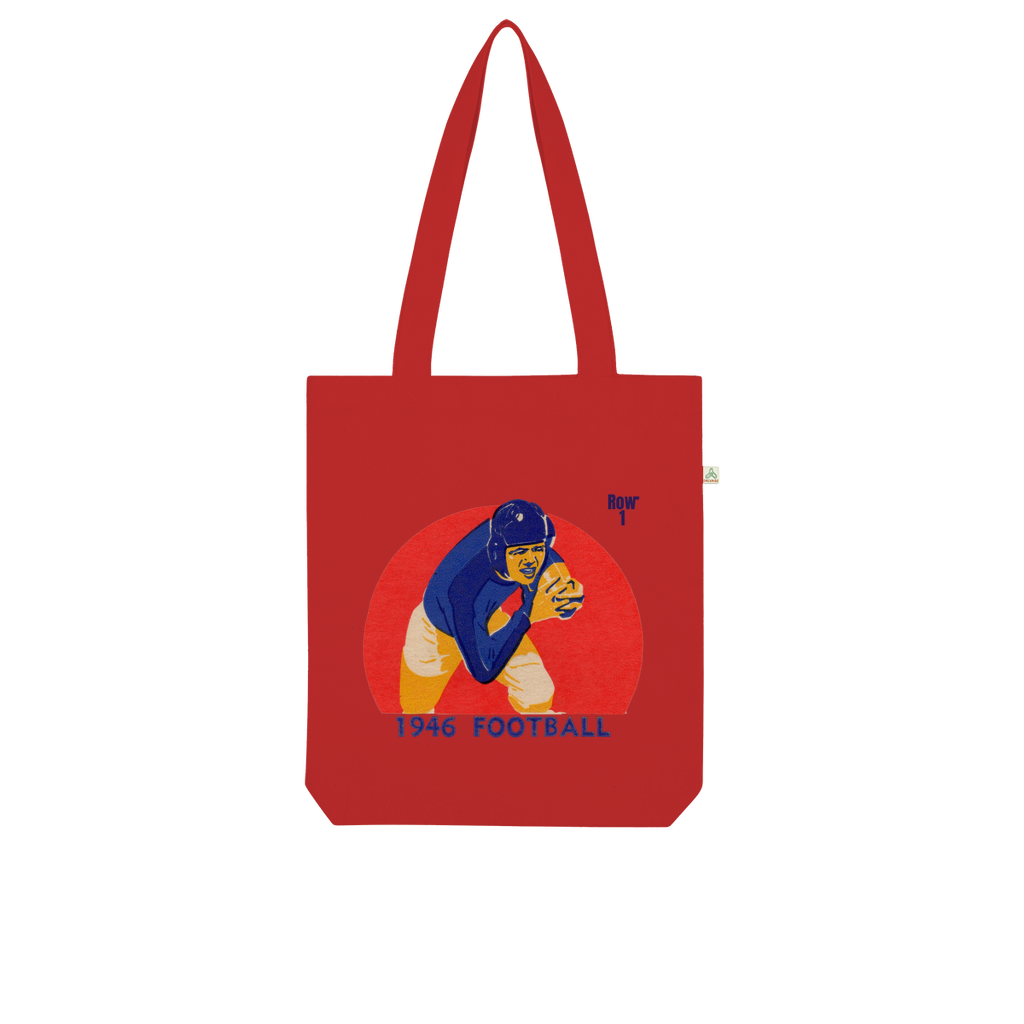 1946 Football Row 1 Organic Tote Bag
