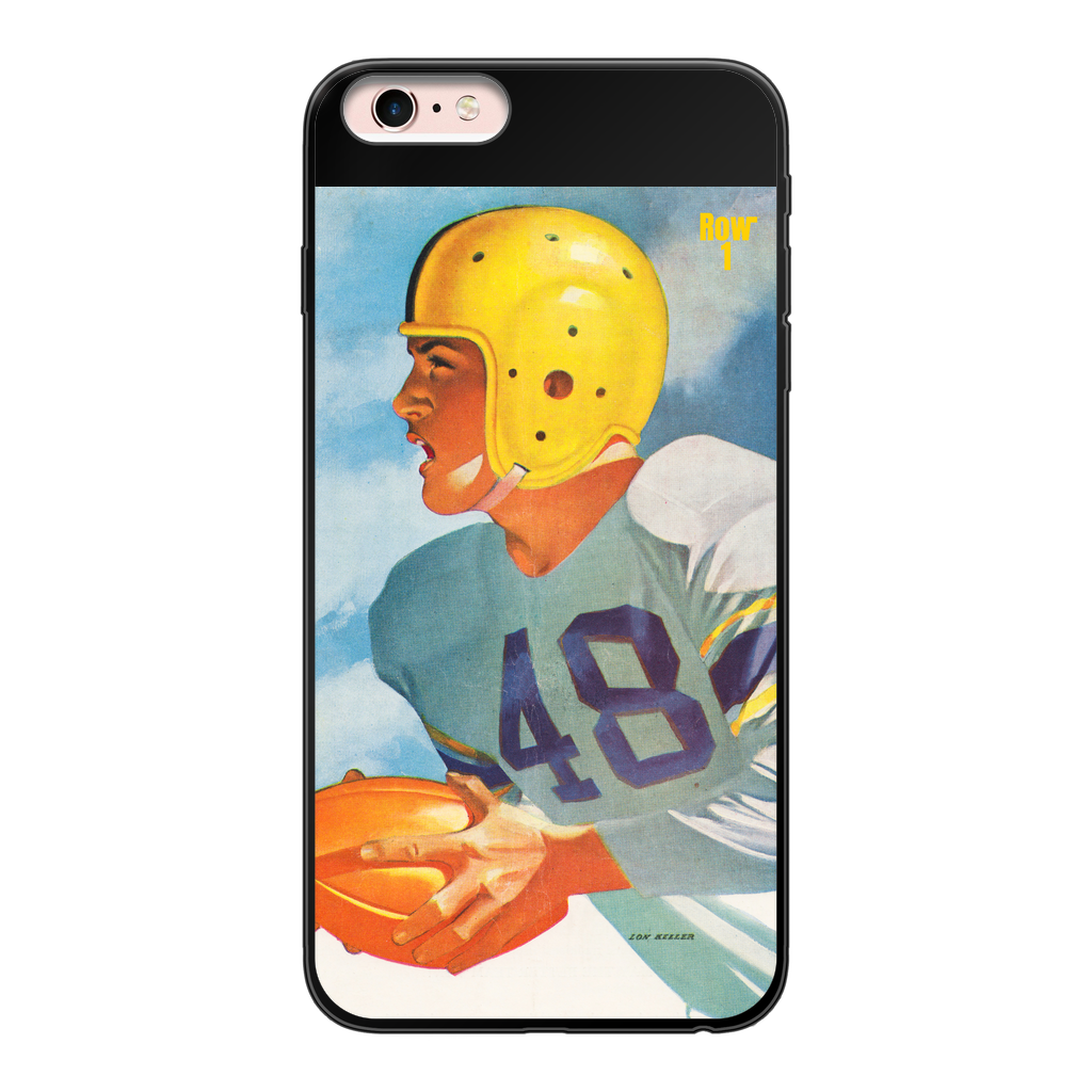 1948 Football Row 1 Back Printed Black Soft Phone Case