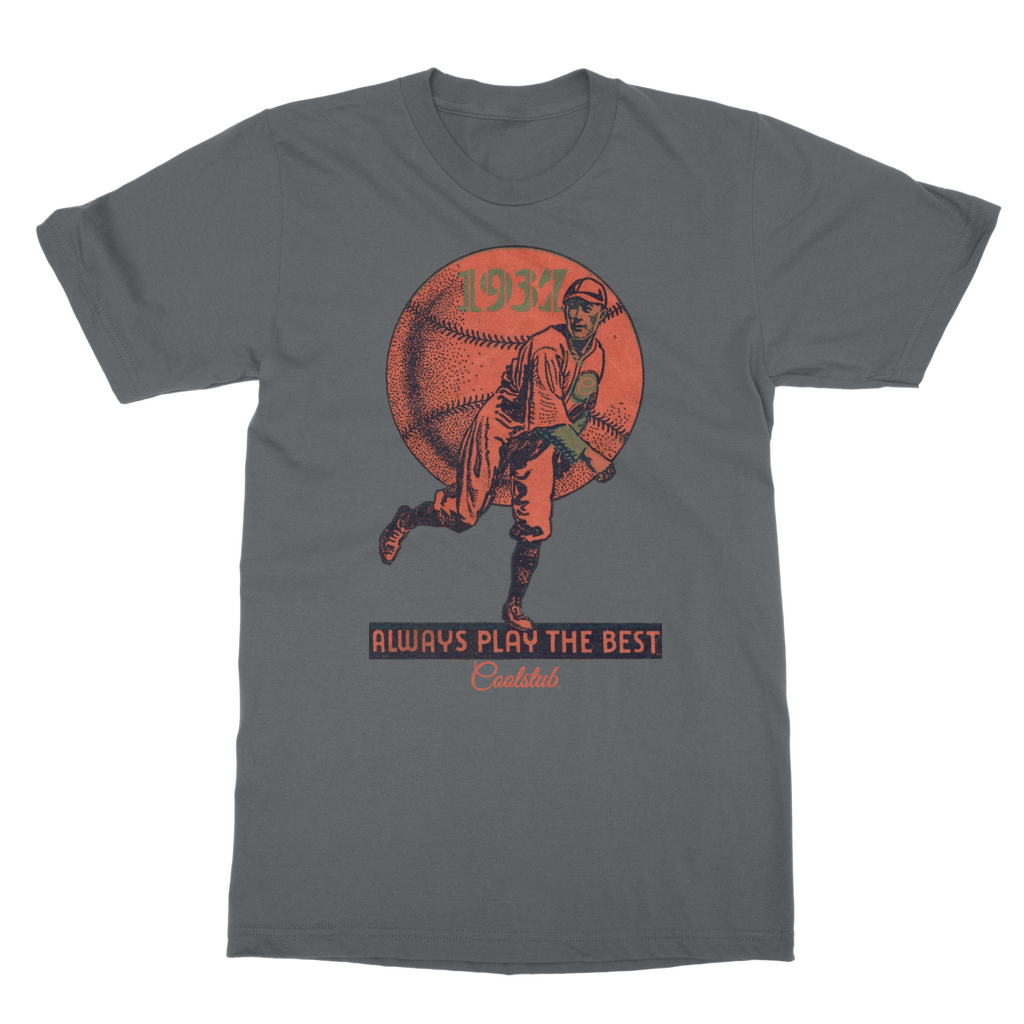 Coolstub™ 1937 Always Play The Best Vintage Classic Adult T-Shirt