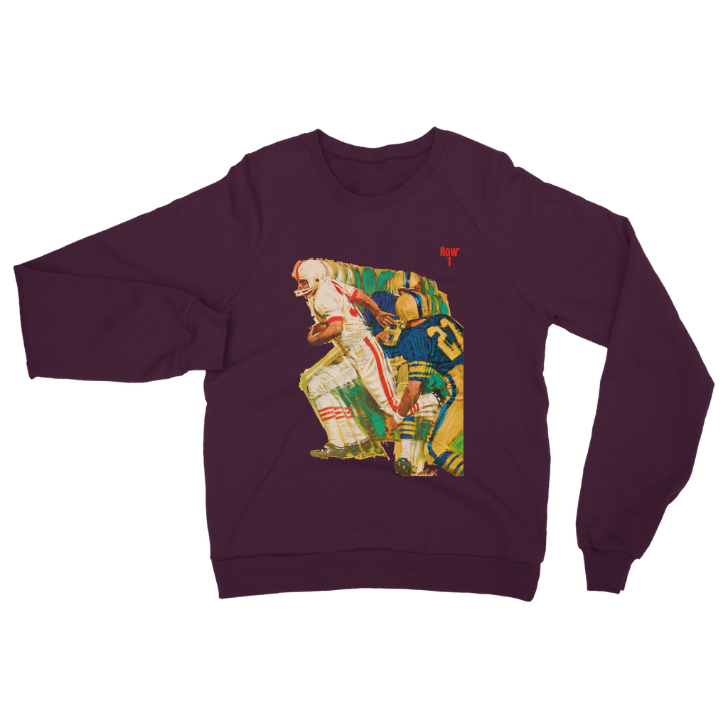 1966 Football Row 1 Classic Adult Sweatshirt