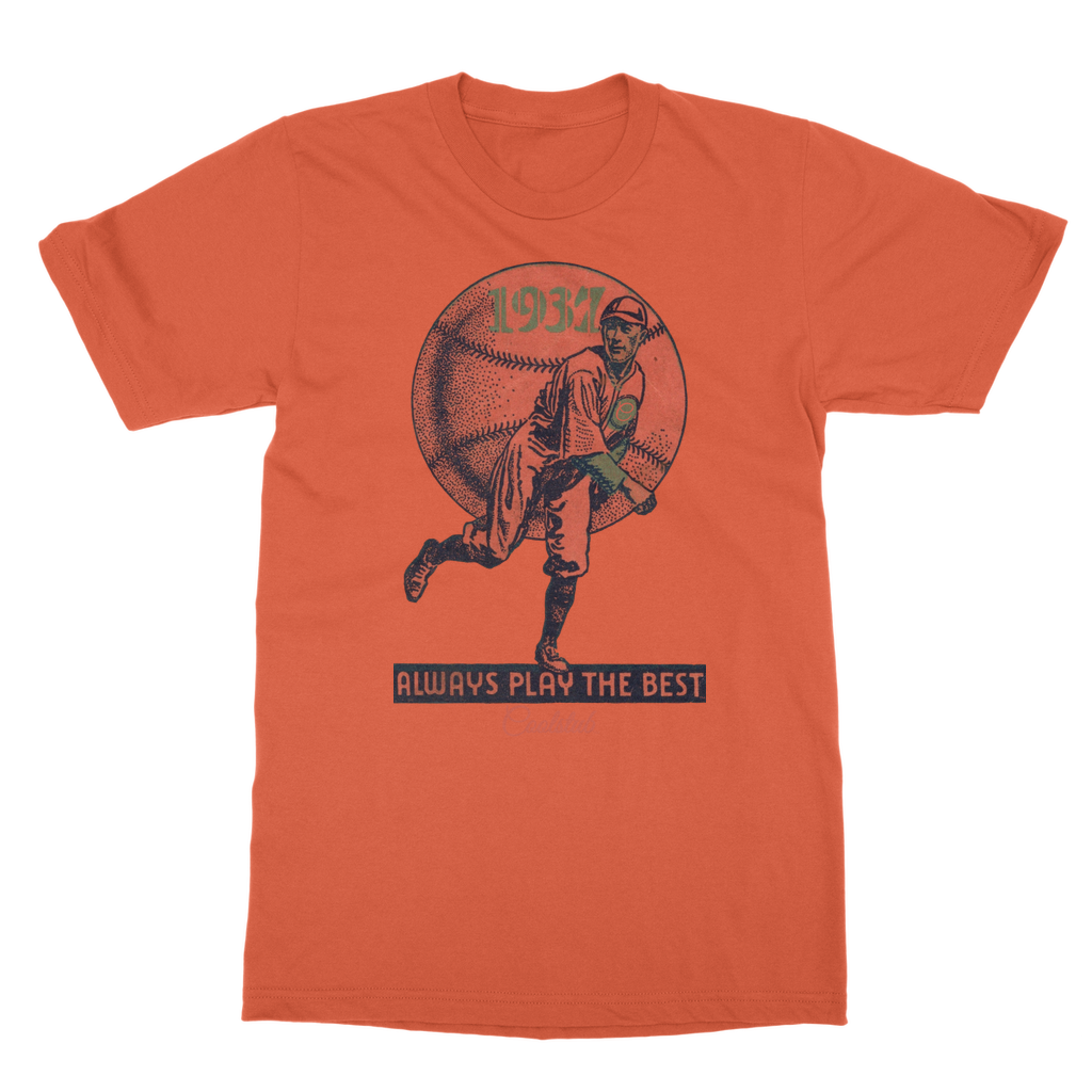 Coolstub™ 1937 Always Play The Best Vintage Classic Adult T-Shirt
