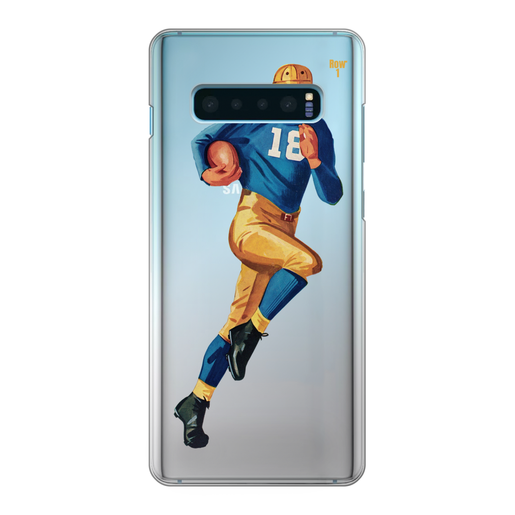 1942 Football Row 1 Back Printed Transparent Hard Phone Case