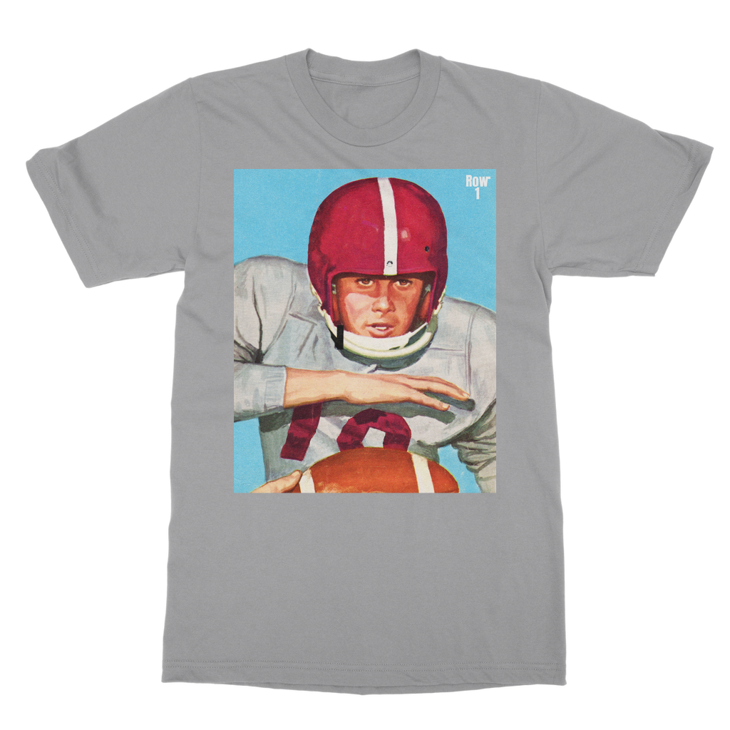 1959 vintage football player Row 1 tee