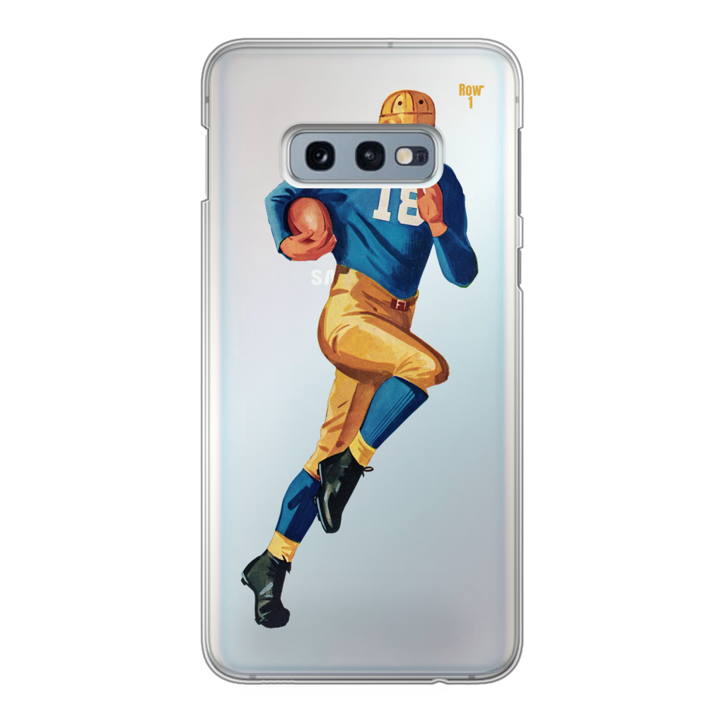 1942 Football Row 1 Back Printed Transparent Hard Phone Case