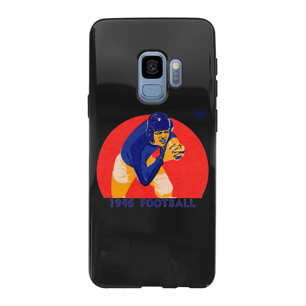 1946 Football Row 1 Back Printed Black Soft Phone Case