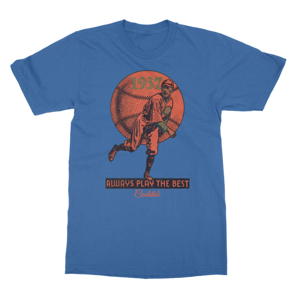Coolstub™ 1937 Always Play The Best Vintage Classic Adult T-Shirt