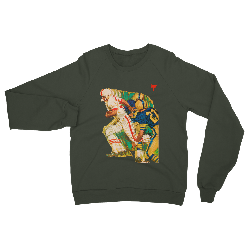 1966 Football Row 1 Classic Adult Sweatshirt