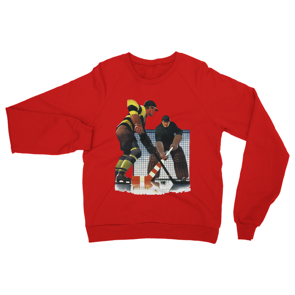 Coolstub™ Vintage Hockey Goalie Art Classic Adult Sweatshirt