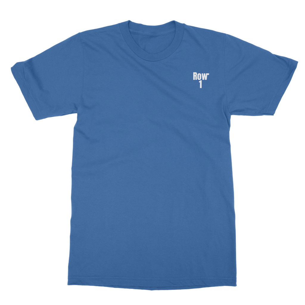 1938 Football Row 1 Faded Classic Adult T-Shirt Back Print