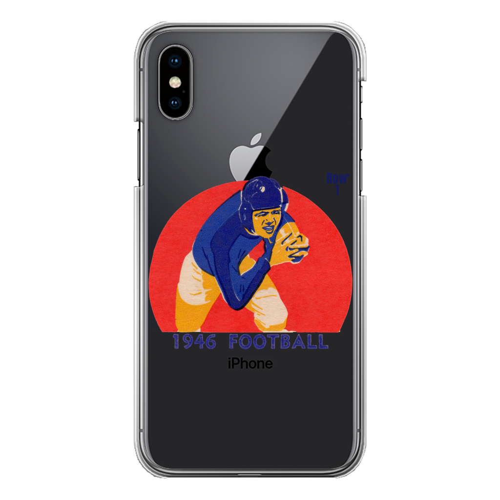 1946 Football Row 1 Back Printed Transparent Hard Phone Case