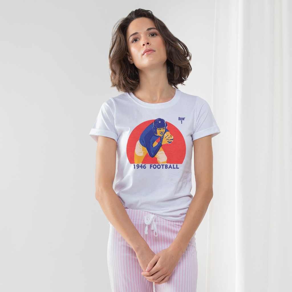 1946 Football Row 1 Women's Long Pant Pajama Set