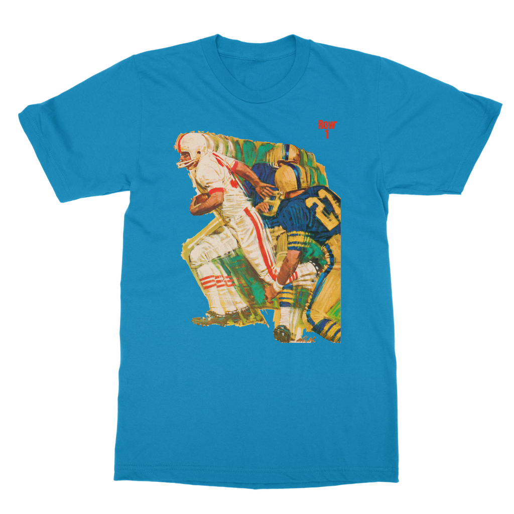 1966 Football Row 1 Classic Adult T-Shirt