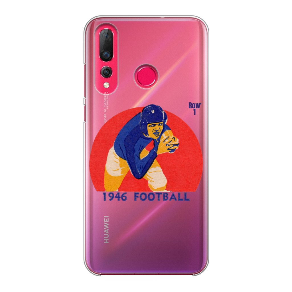 1946 Football Row 1 Back Printed Transparent Hard Phone Case