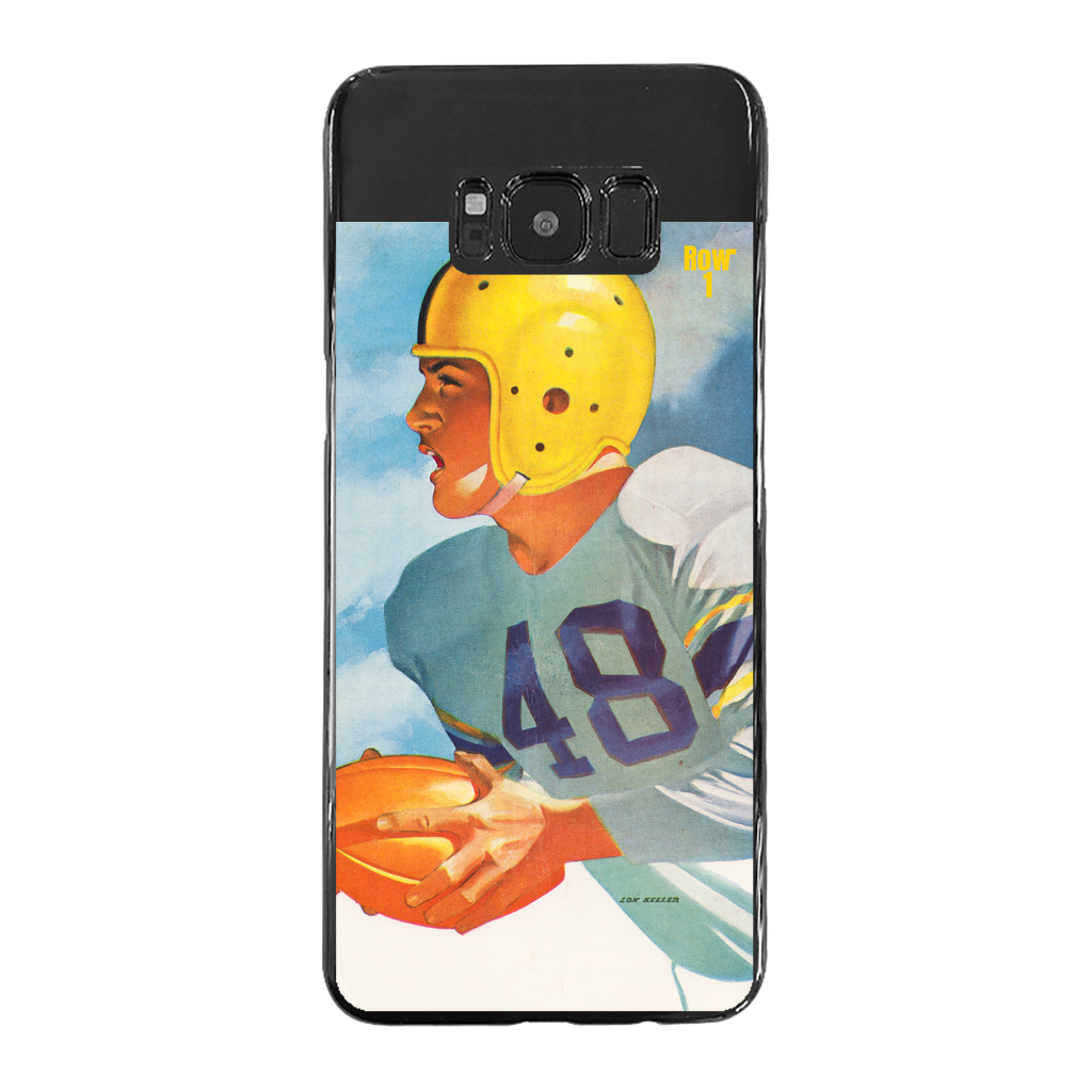 1948 Football Row 1 Back Printed Black Soft Phone Case