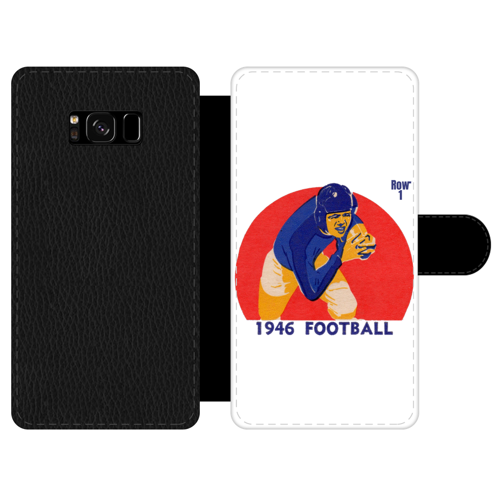 1946 Football Row 1 Front Printed Wallet Cases