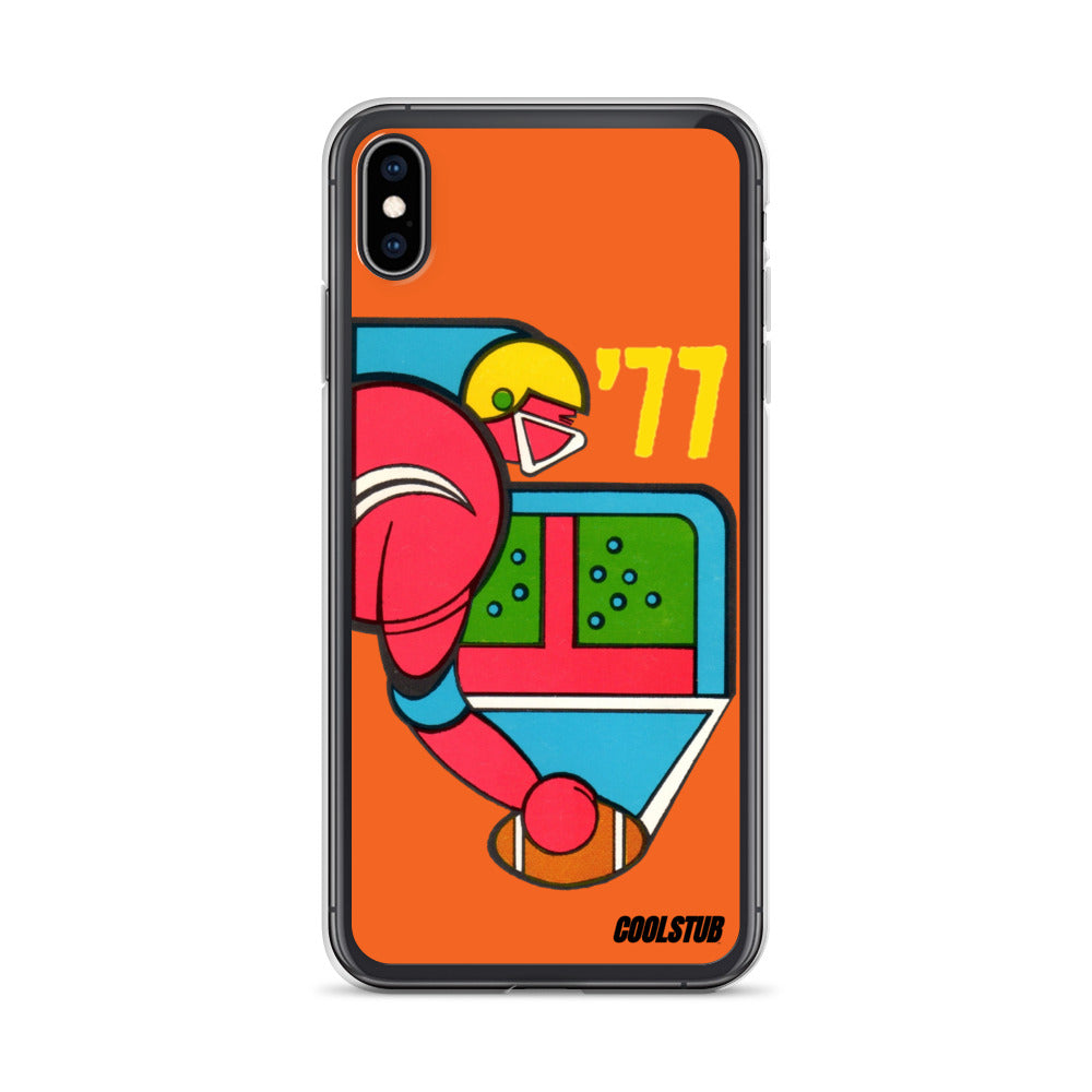 Retro Football iPhone Case (1977)