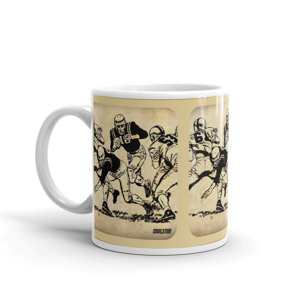 1964 Football Art Mug