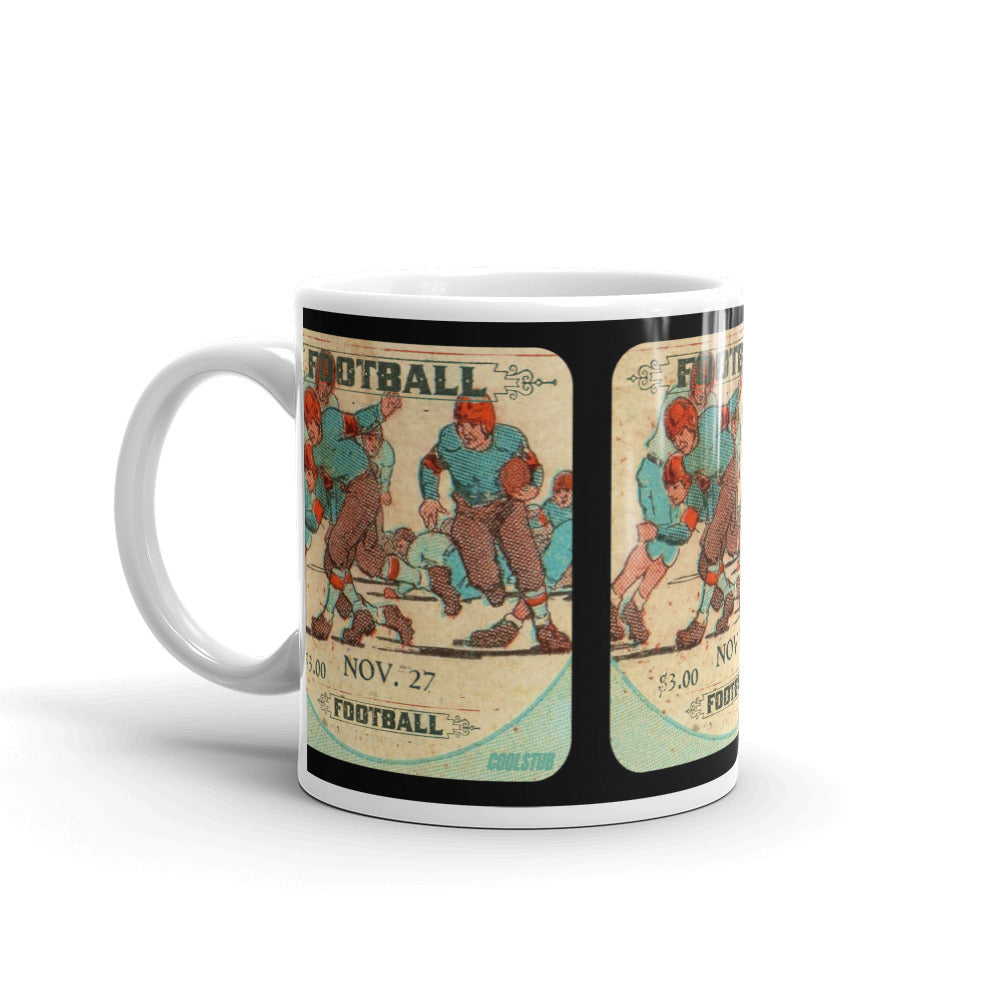'28 Football Ticket Stub Mug