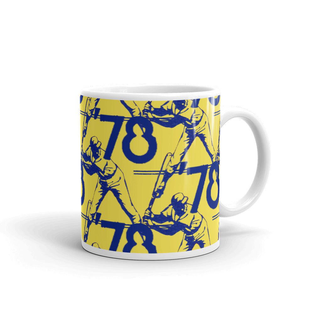 '78 Baseball Batter Pattern Mug