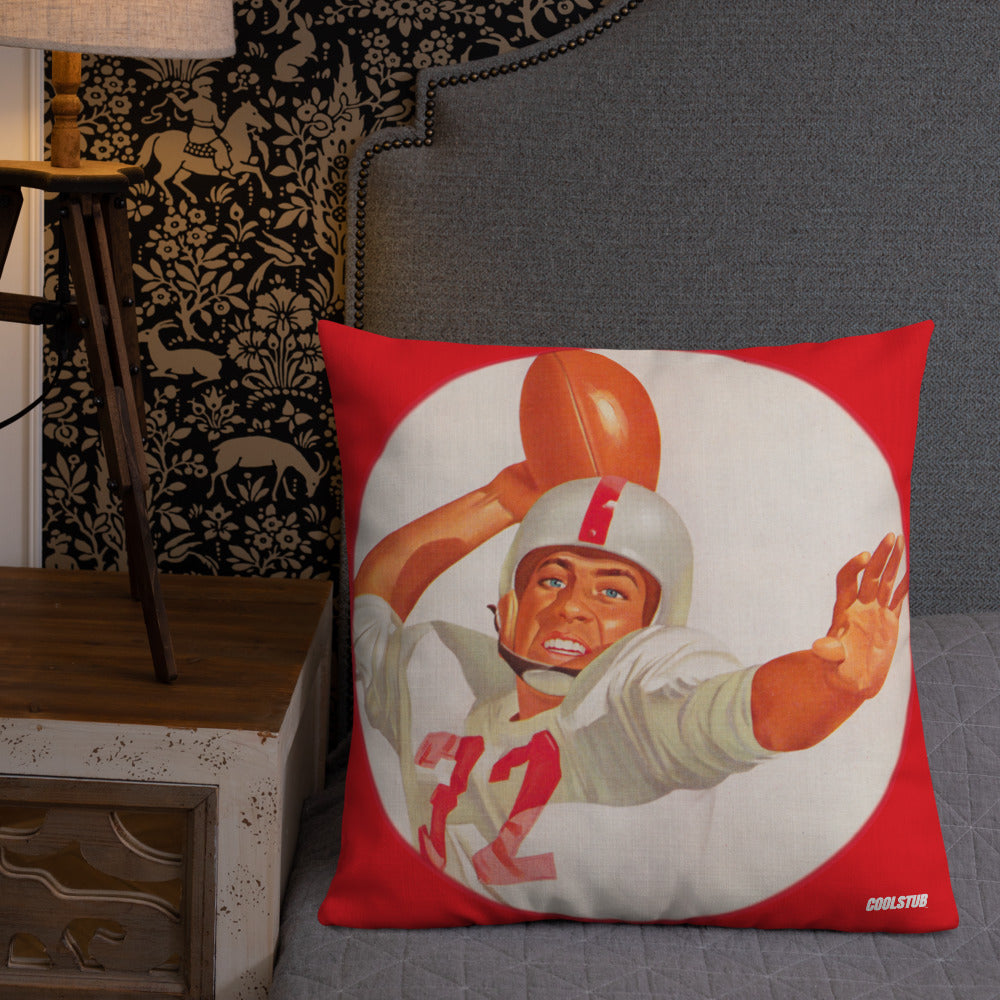 '54 QB Star Premium Pillow