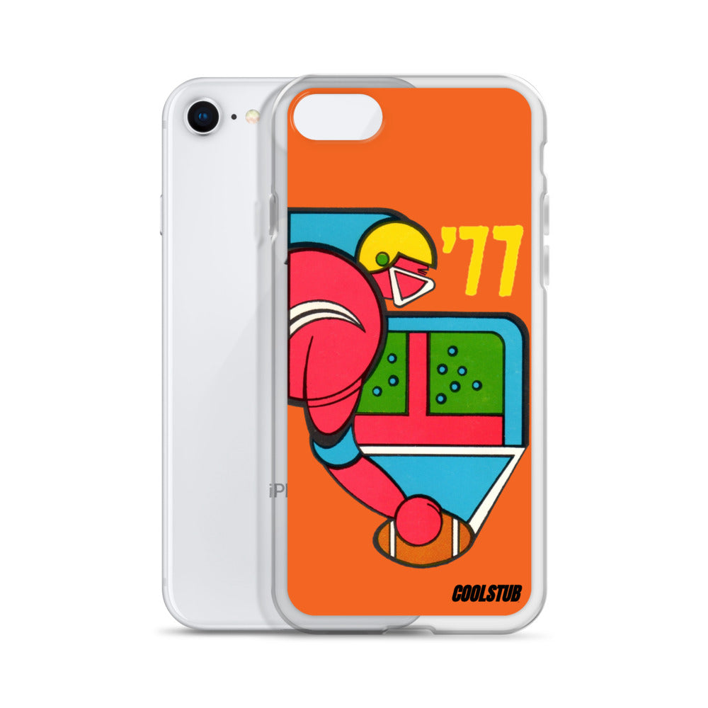 Retro Football iPhone Case (1977)