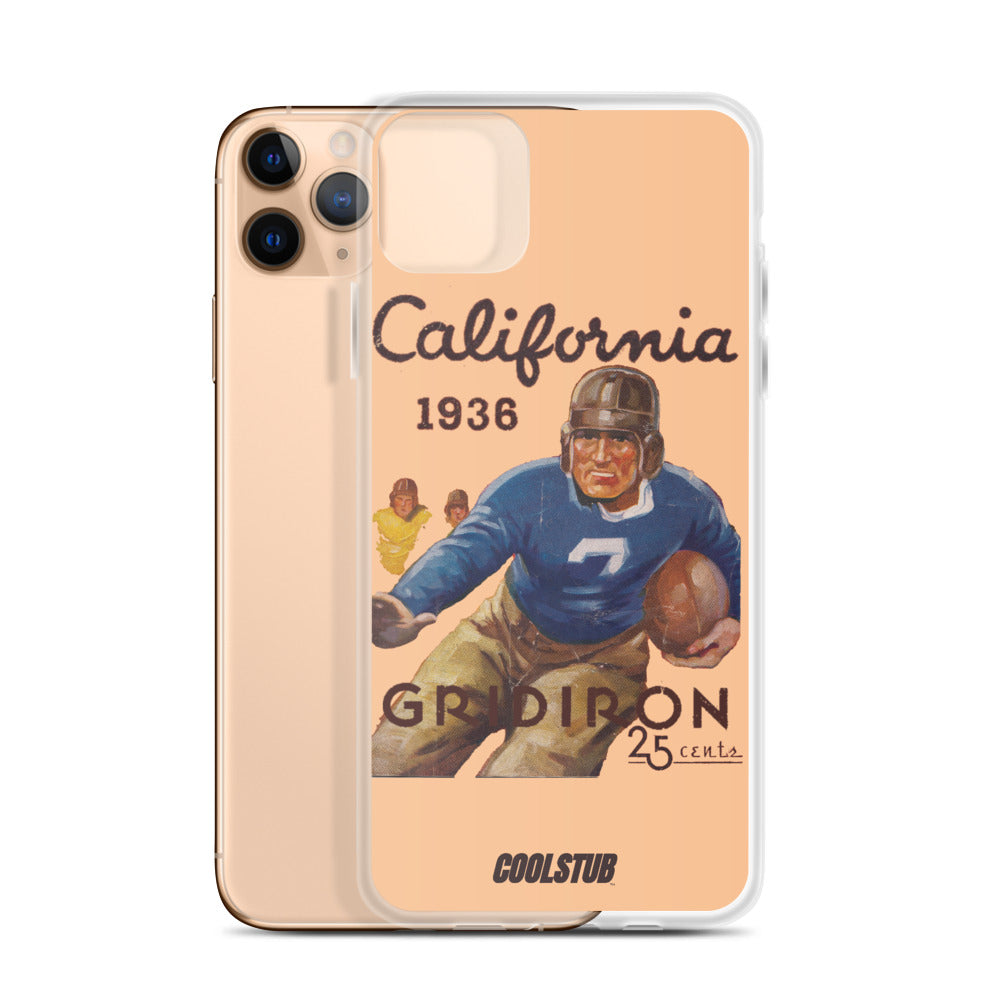 California Gridiron iPhone Case (1936)