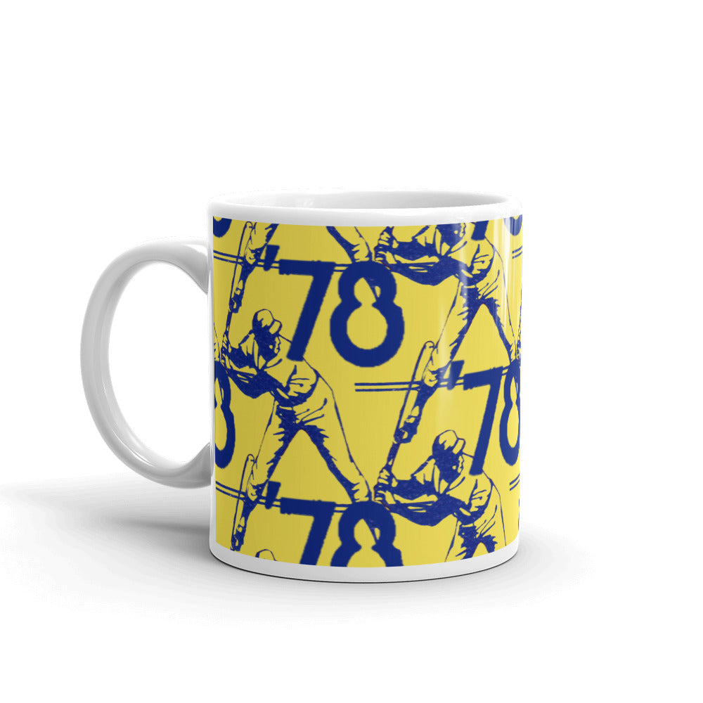 '78 Baseball Batter Pattern Mug