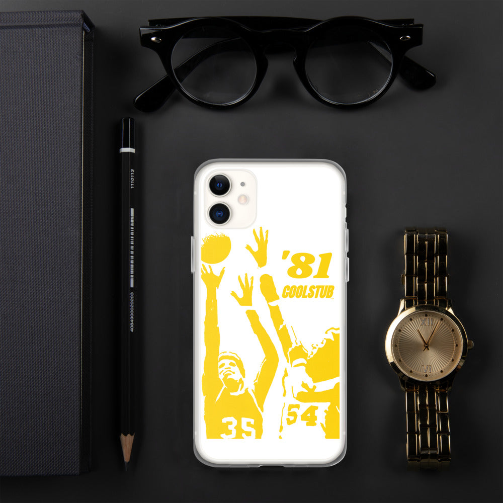 '81 Hoop Vibes iPhone Case