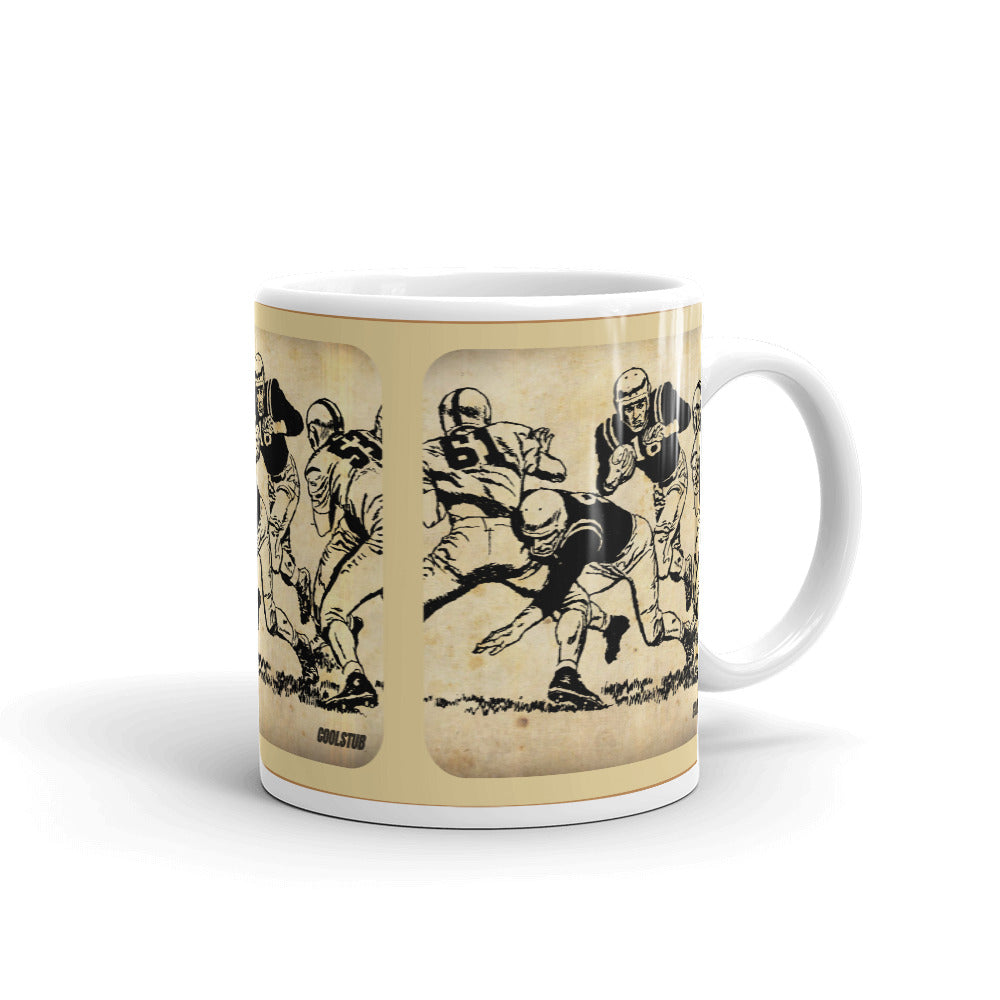 1964 Football Art Mug