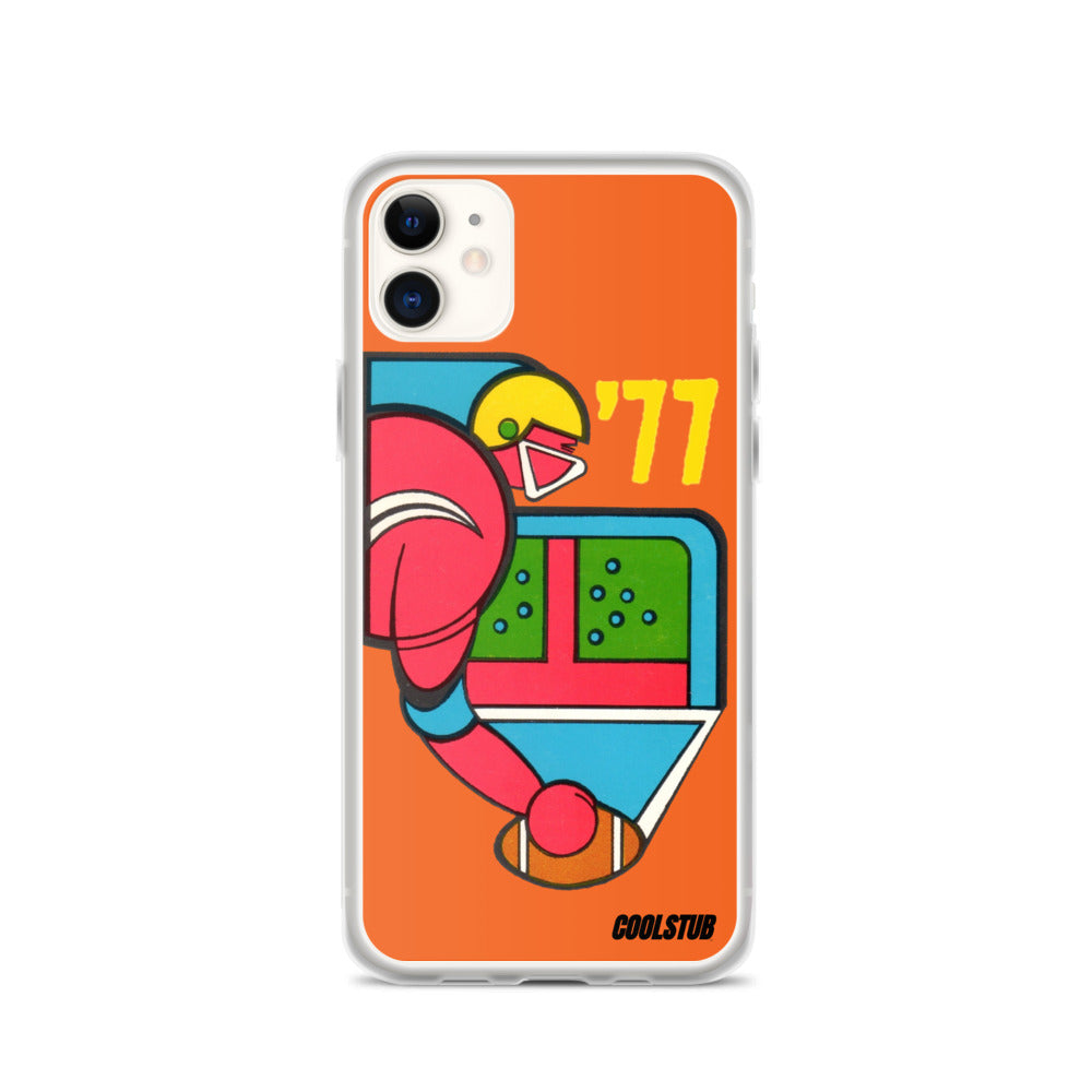 Retro Football iPhone Case (1977)