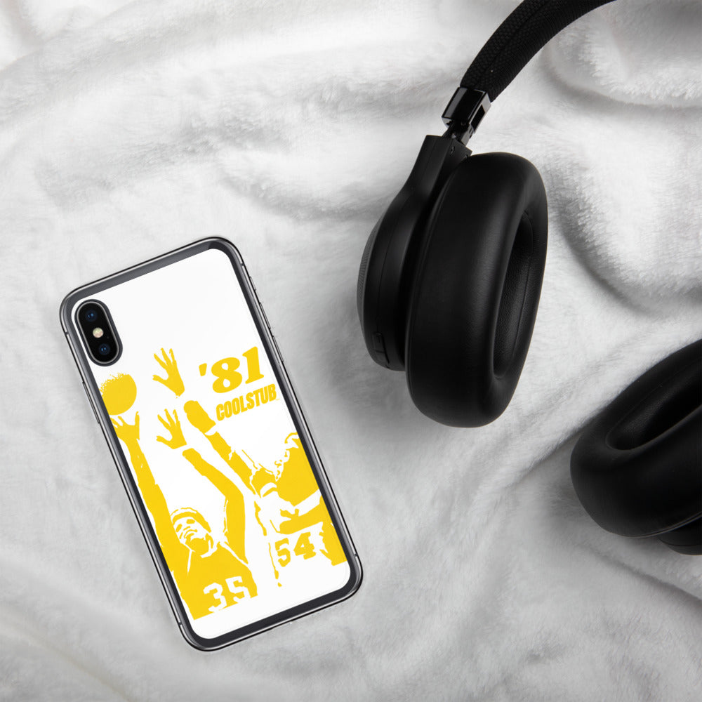 '81 Hoop Vibes iPhone Case