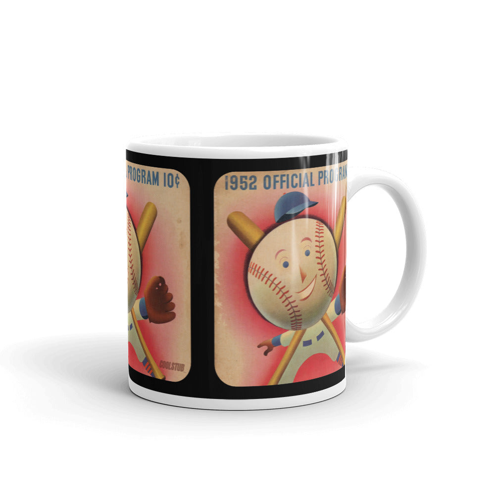 1952 Baseball Scorecard Mug