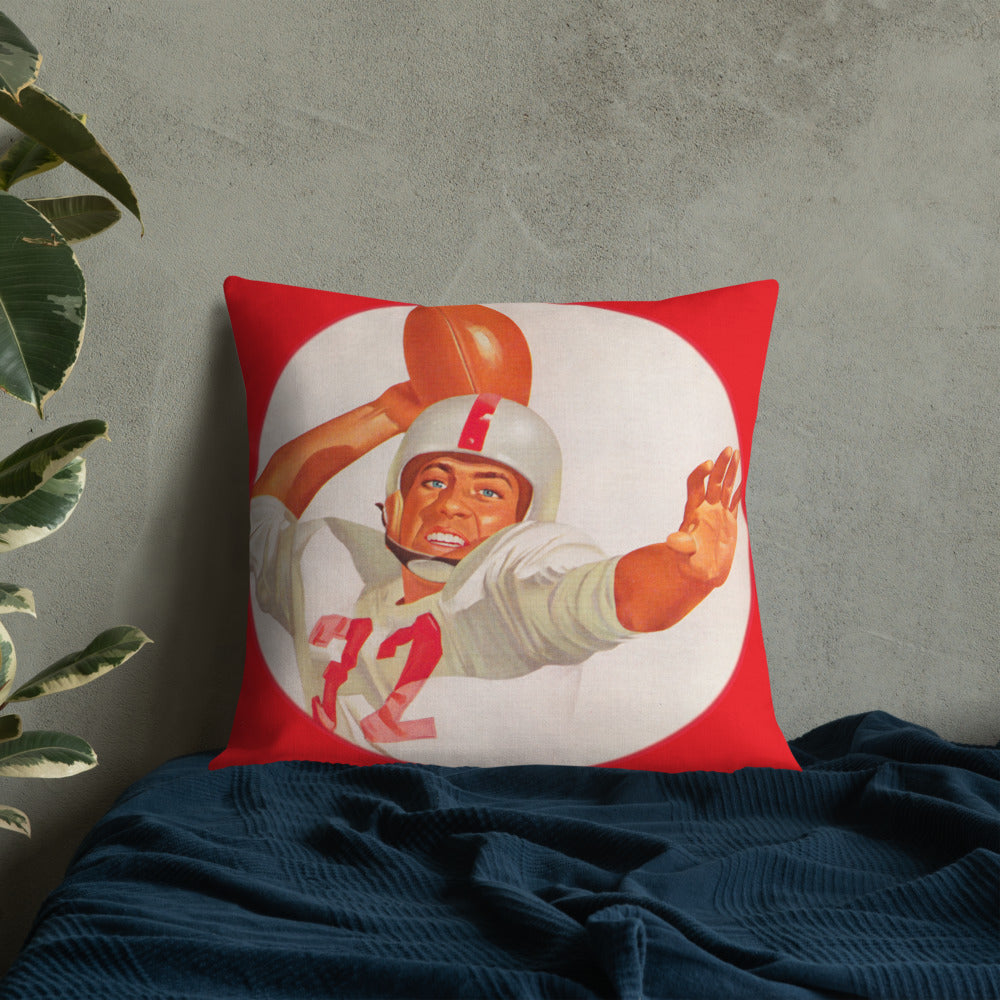 '54 QB Star Premium Pillow