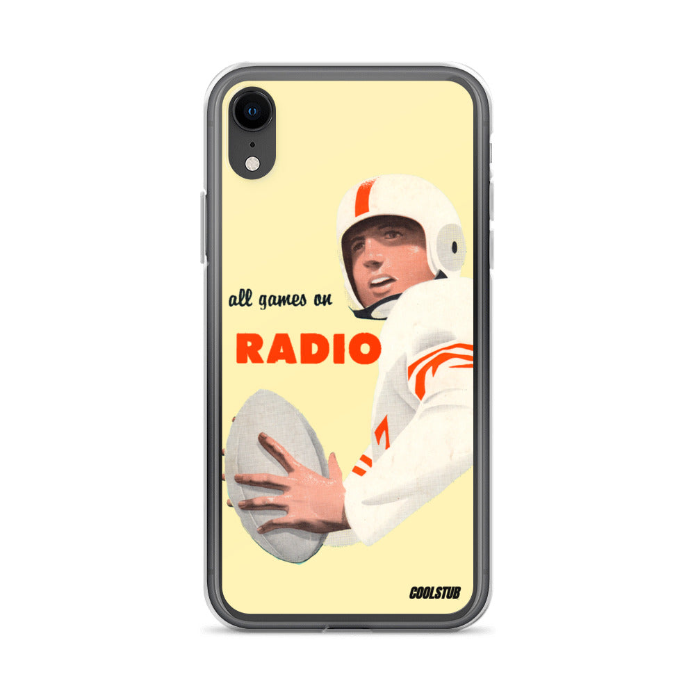 All Games on Radio iPhone Case (1955)