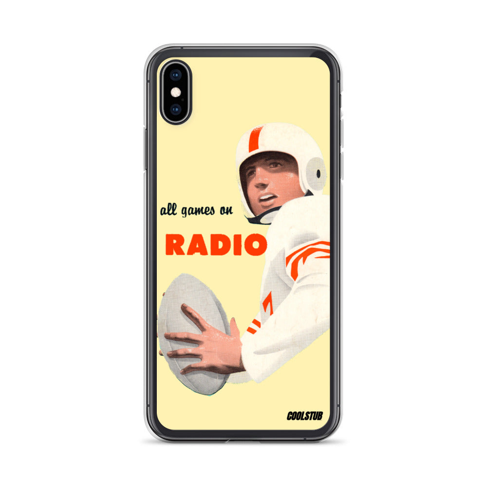 All Games on Radio iPhone Case (1955)