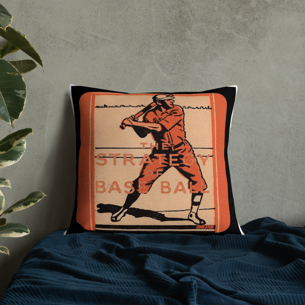 The Strategy of Base Ball Premium Pillow (1924)