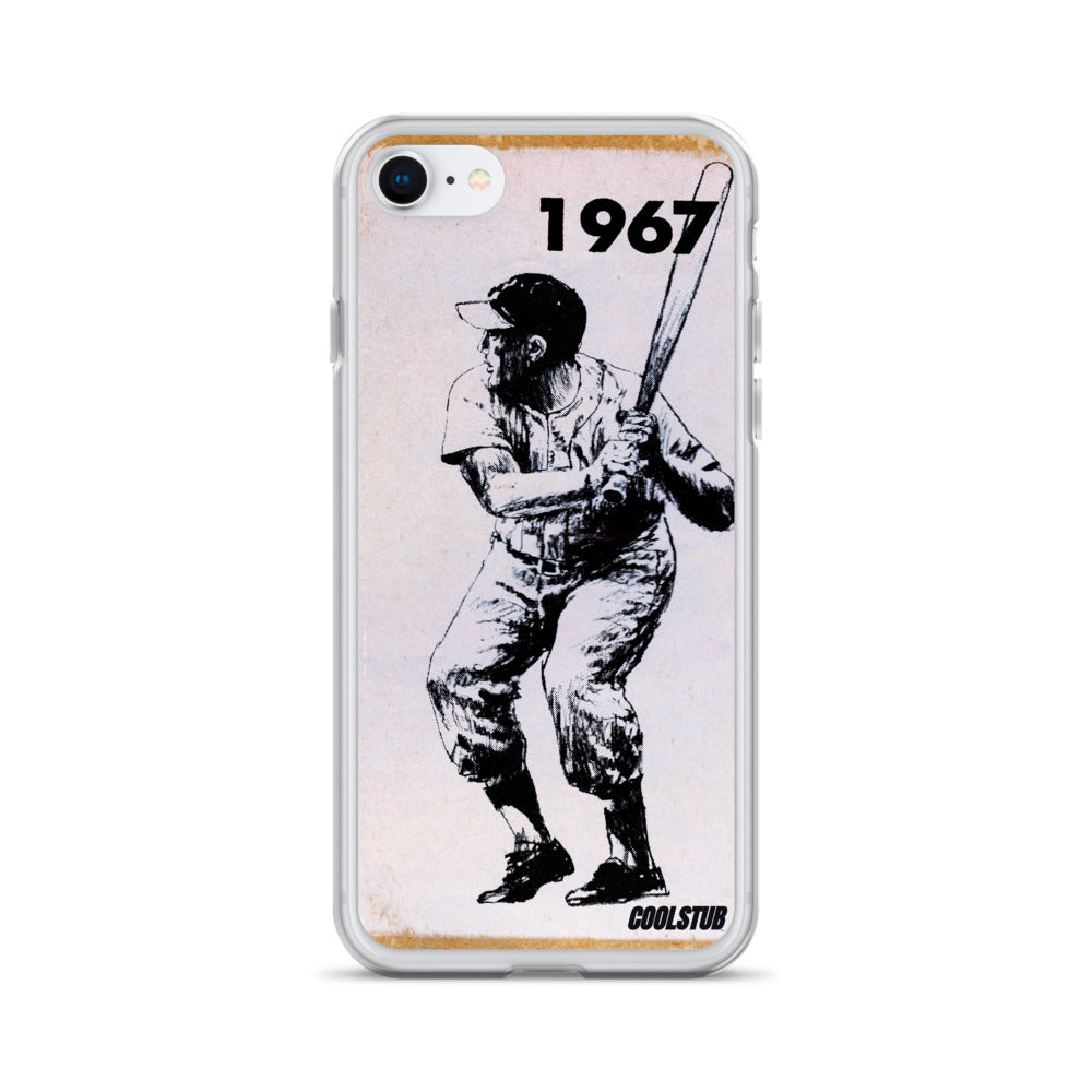 1967 Left-Handed Hitter iPhone Case