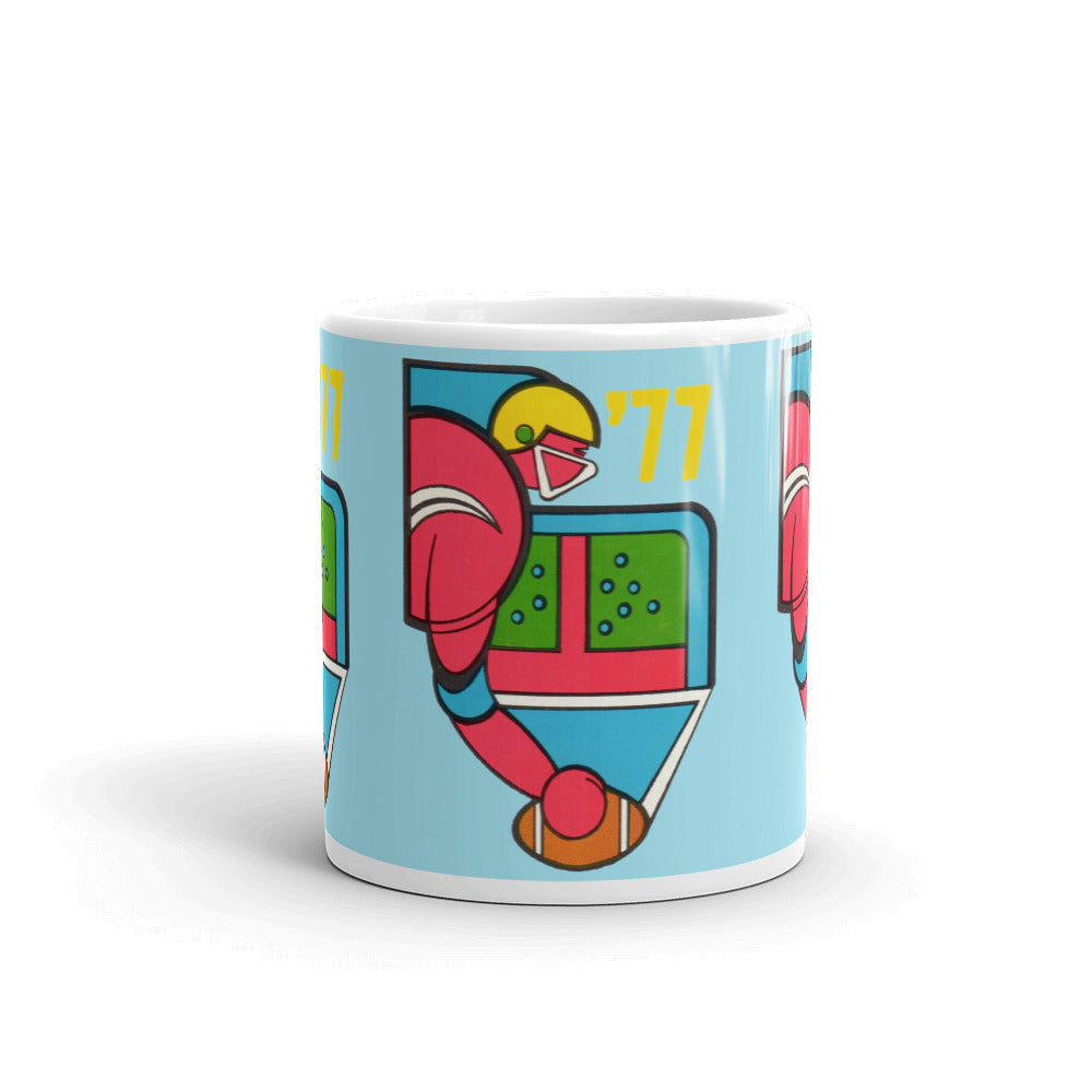 '77 Football Snap Mug
