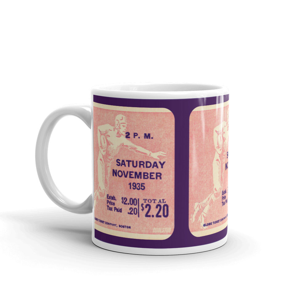 1935 Football Ticket Mug