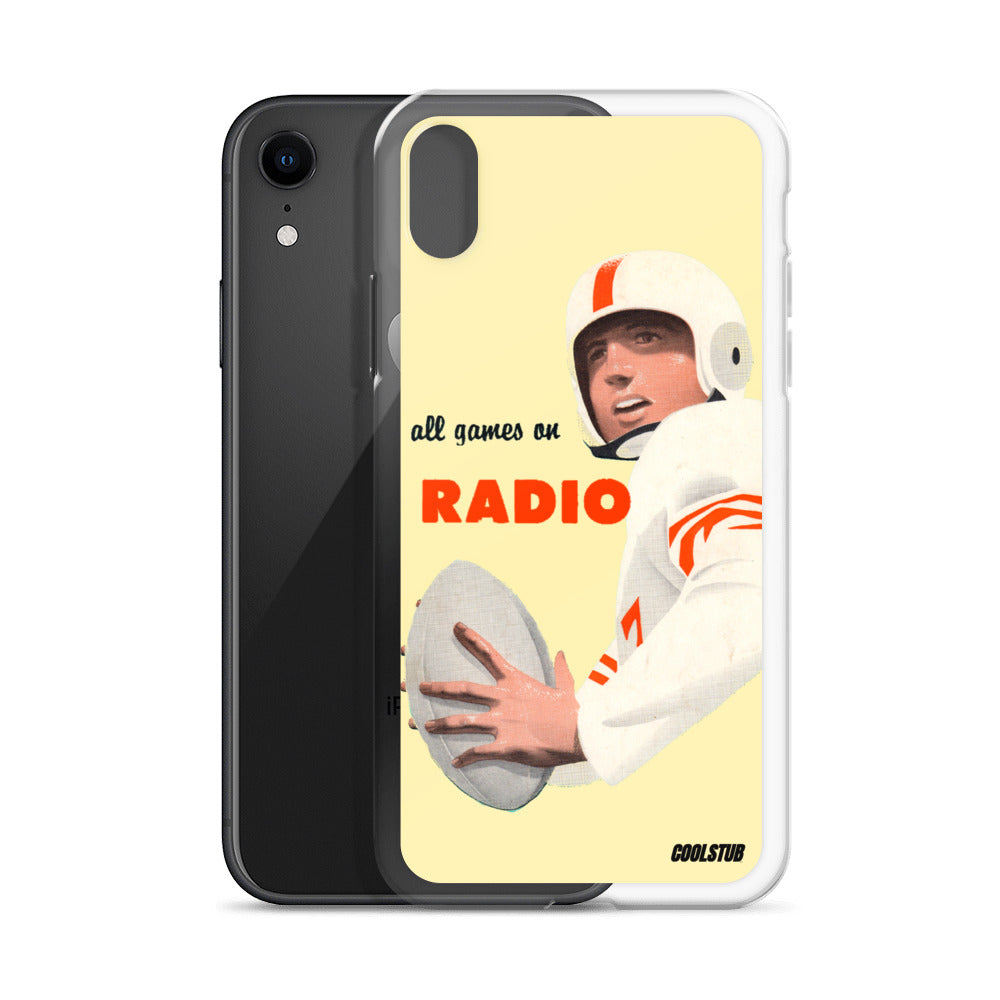 All Games on Radio iPhone Case (1955)