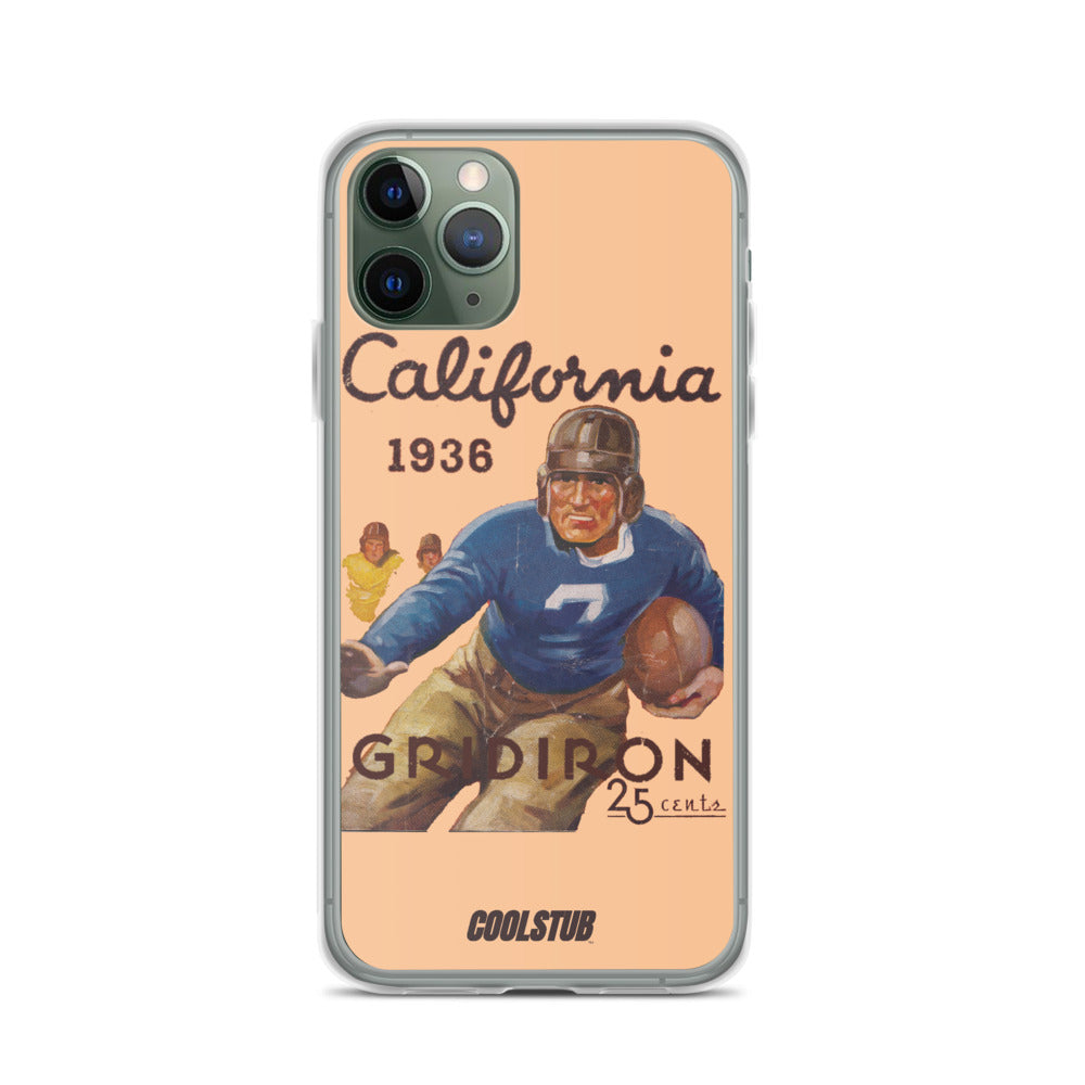 California Gridiron iPhone Case (1936)