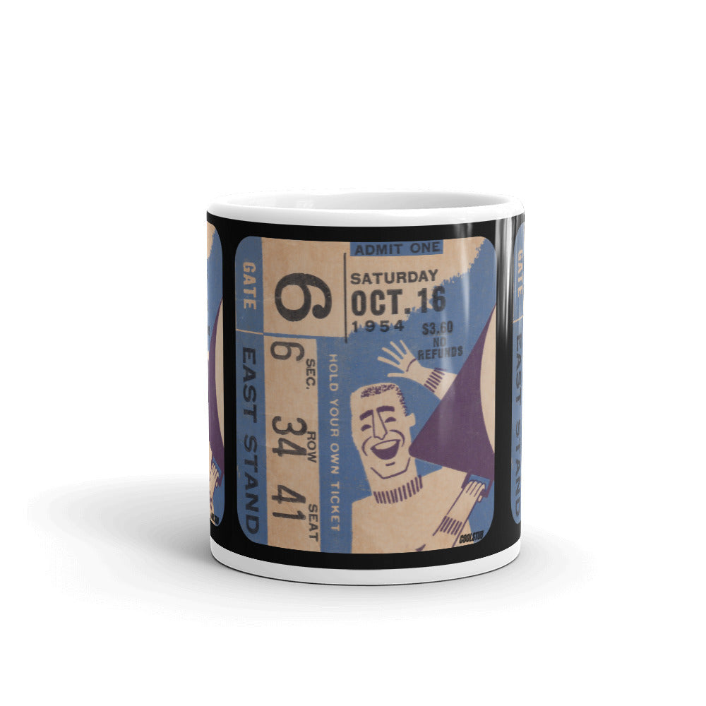 1954 Football Ticket Mug