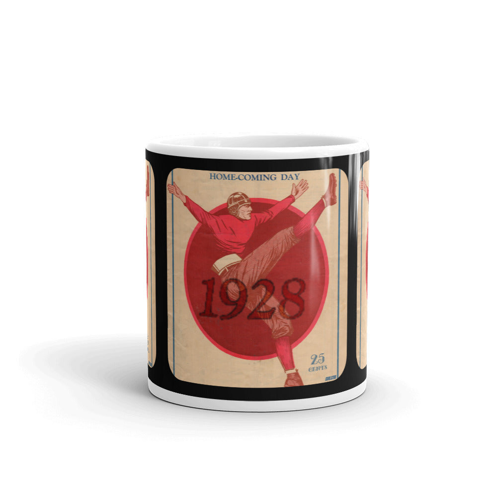 1928 Vintage Football Program Mug