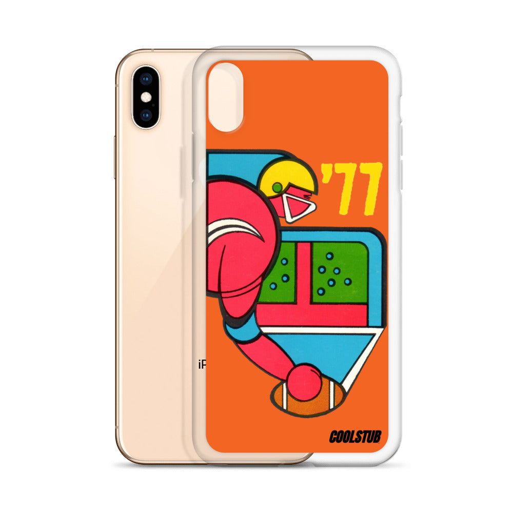 Retro Football iPhone Case (1977)