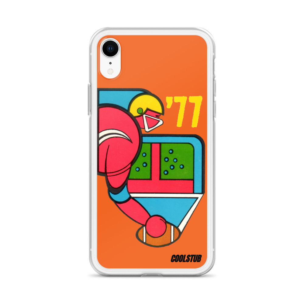 Retro Football iPhone Case (1977)