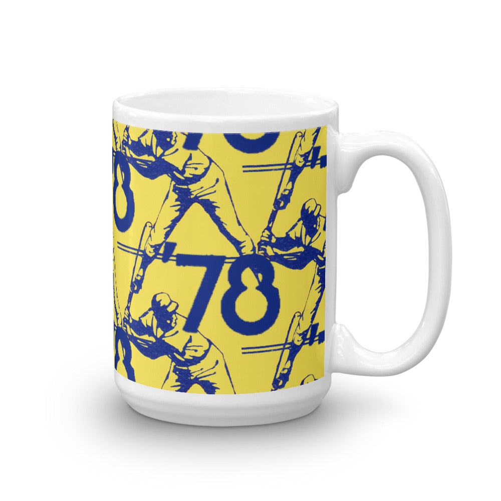 '78 Baseball Batter Pattern Mug