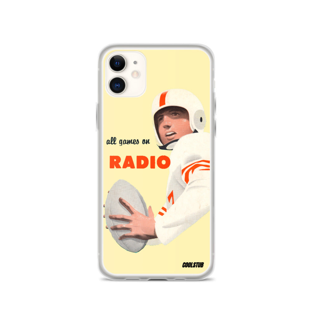 All Games on Radio iPhone Case (1955)