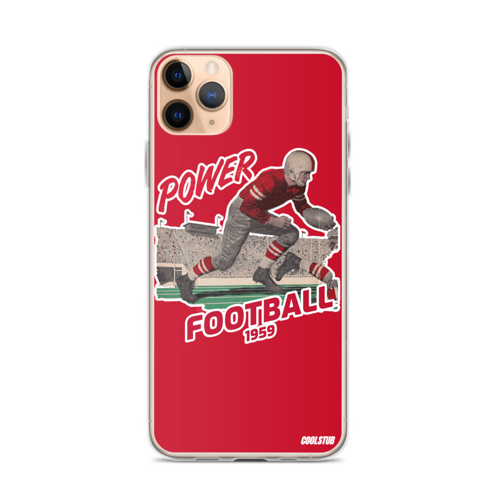Power Football iPhone Case (1959)