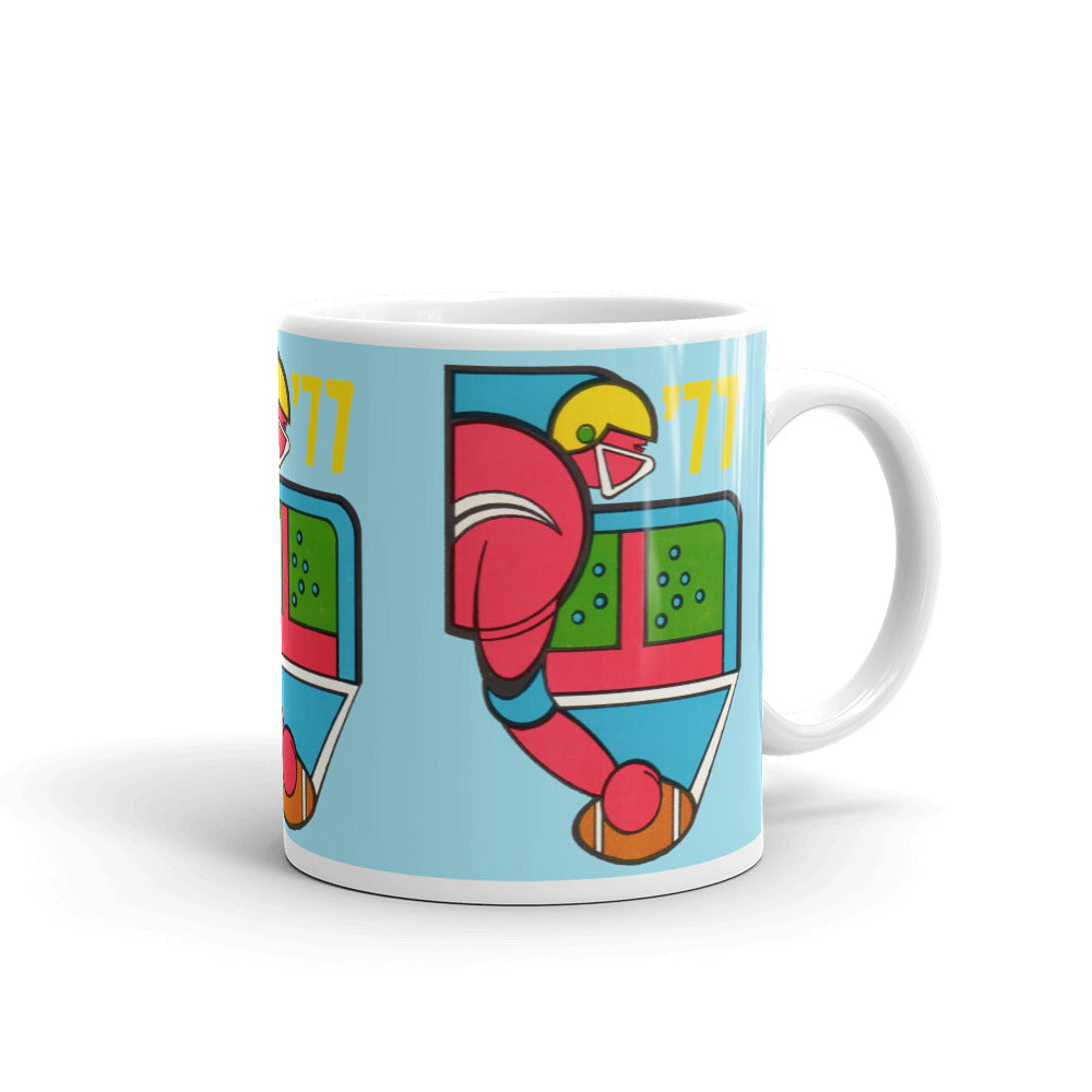 '77 Football Snap Mug